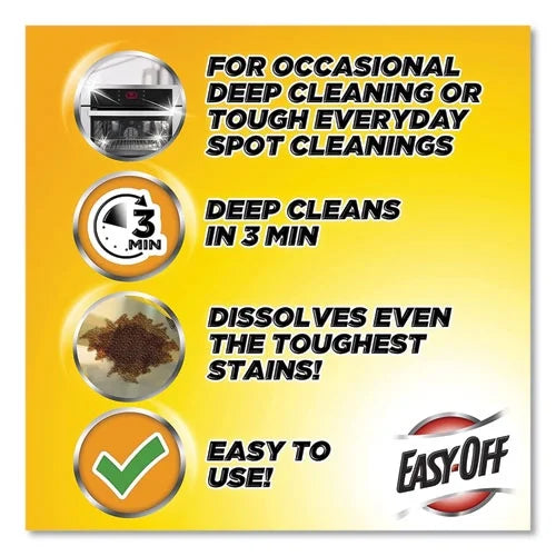 Unscented 24 Oz Aerosol Oven And Grill Cleaner, Bundle of 10 K3315