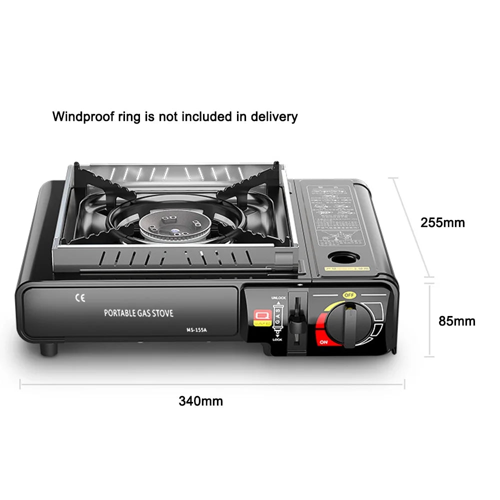 Portable Gas Butane 2.9KW with Piezo Ignition Camping Stove V980742