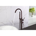Bronze Floor Mounted Tub Filler Y72335