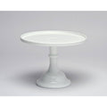 Milk Glass Cake Plate Stand Q138