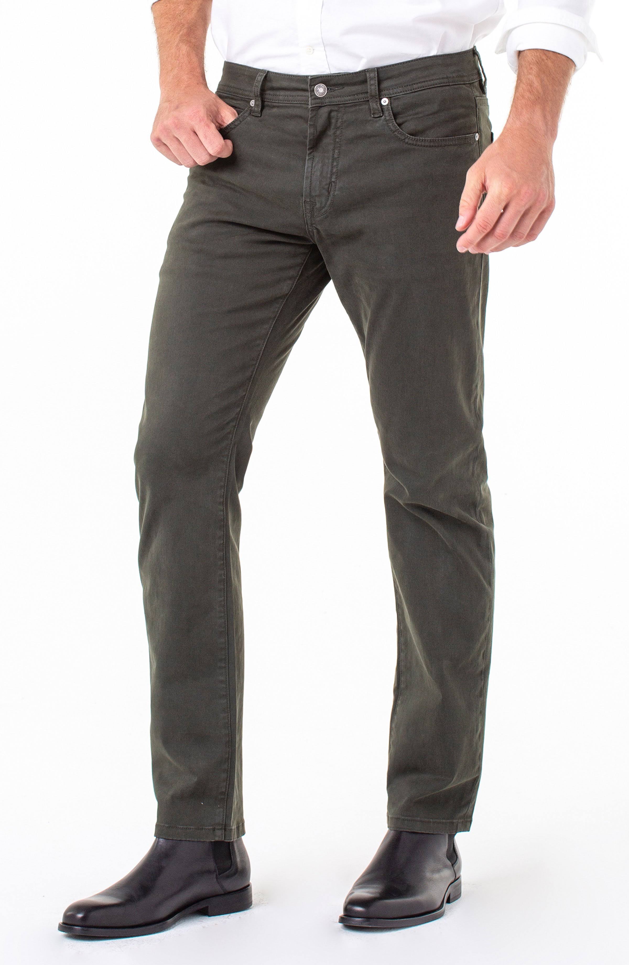 Sand Relaxed Straight Twill Pants K29095