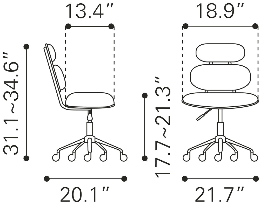 Olive Office Chair N7616
