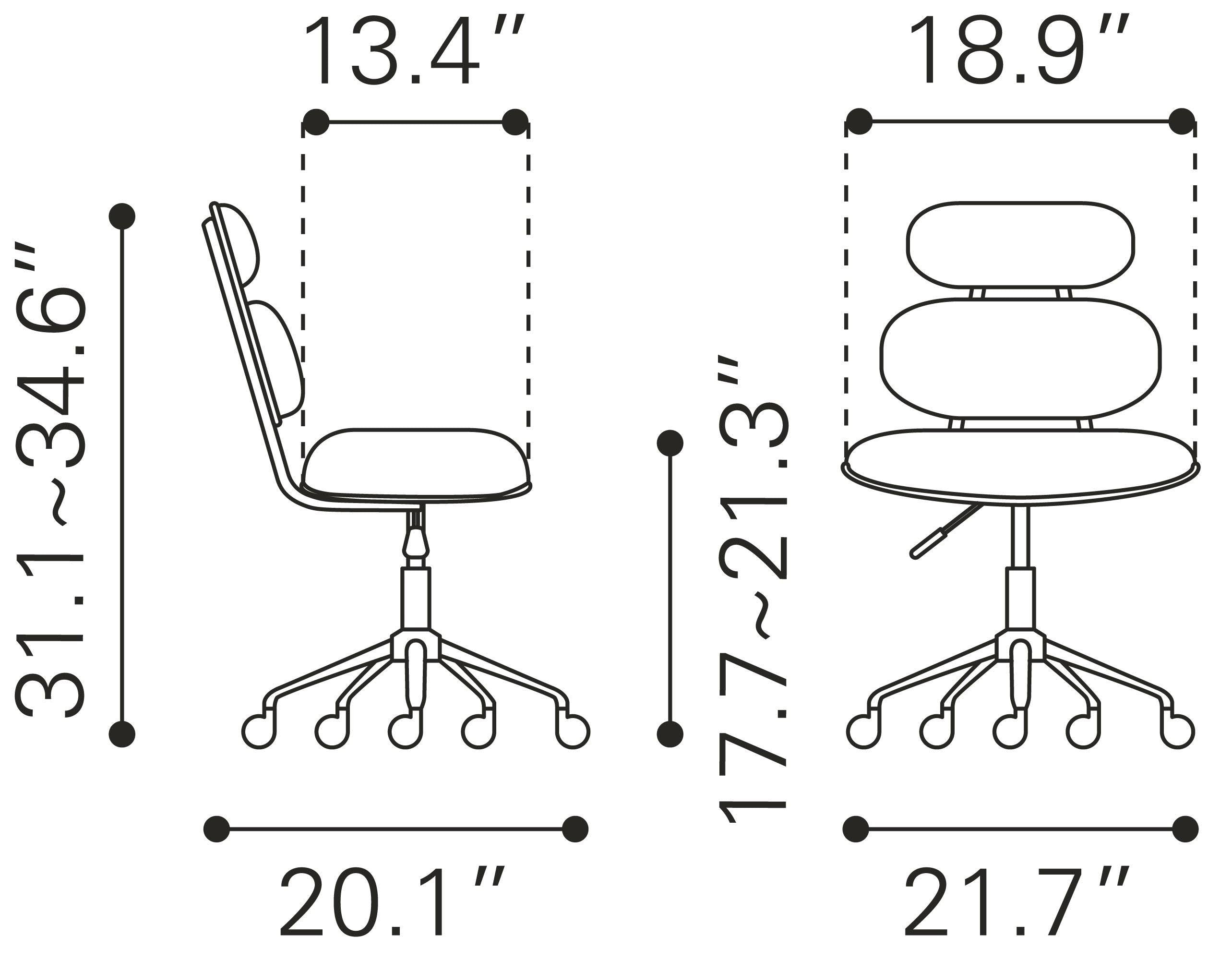 Olive Office Chair N7616