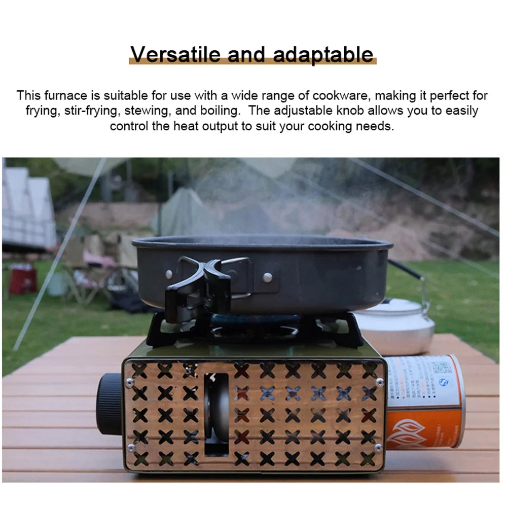 2000W Camping Metal Stoves with Storage Bag H33297