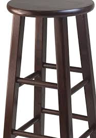 Antique Walnut 2pc Bar Stool Set I140