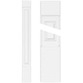 Raised Panel PVC Pilaster with Capital and Base (Pair) W517