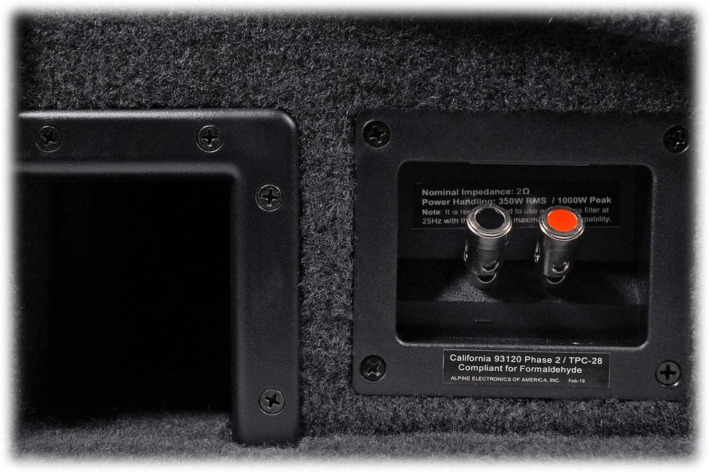 10 Inch 1000 Watt Loaded Ported Truck Subwoofer Enclosure Box P401488