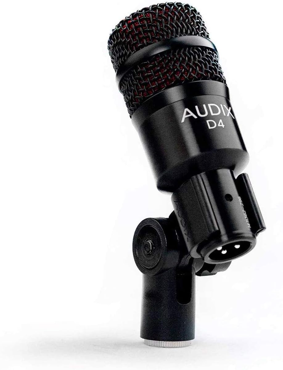 Dynamic Instrument Microphone with Hyper-Cardioid Microphone Clip B1213