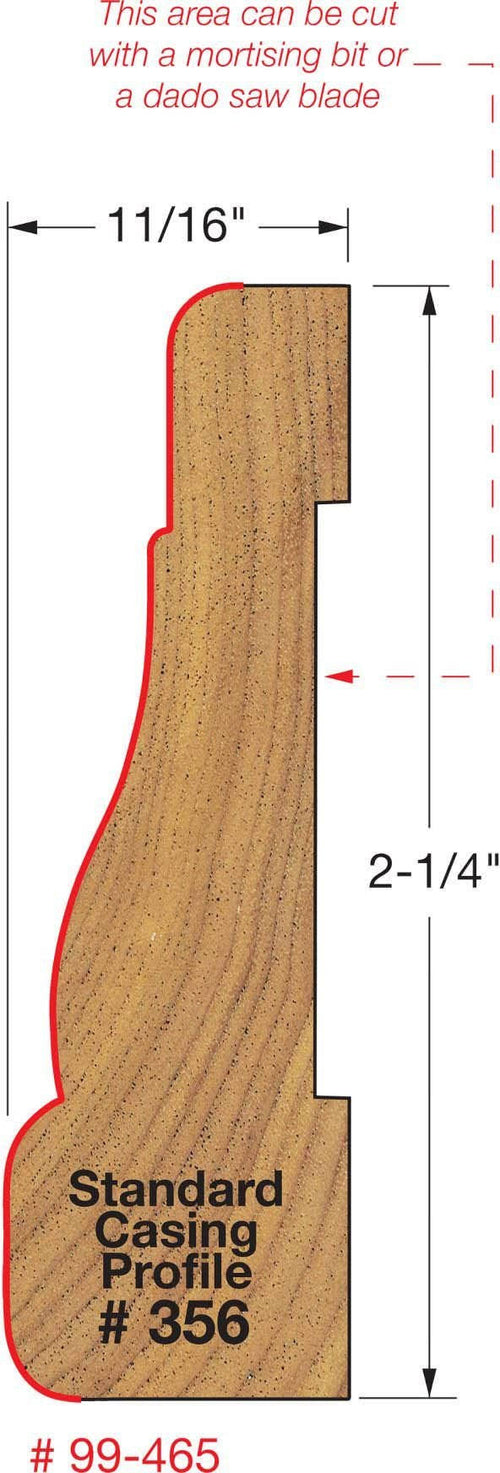 1-5/8x22 Casing Router Bit E272