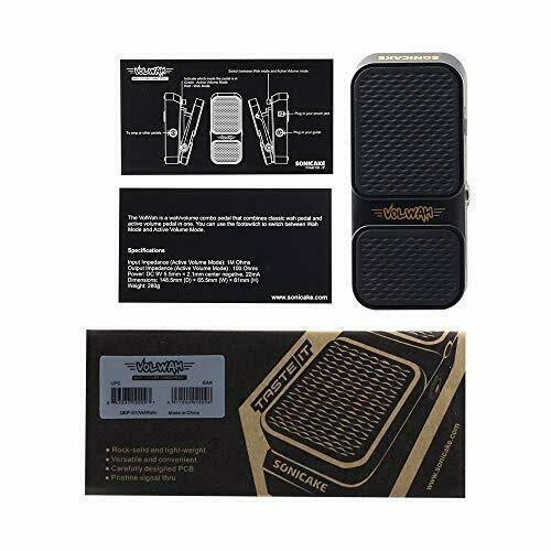 Active Volume Wah Guitar Effects Pedal D136