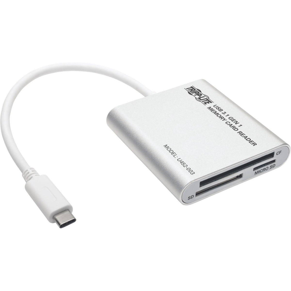 USB 3.1 Smart Card Flash Memory Media Reader & Writer T4350