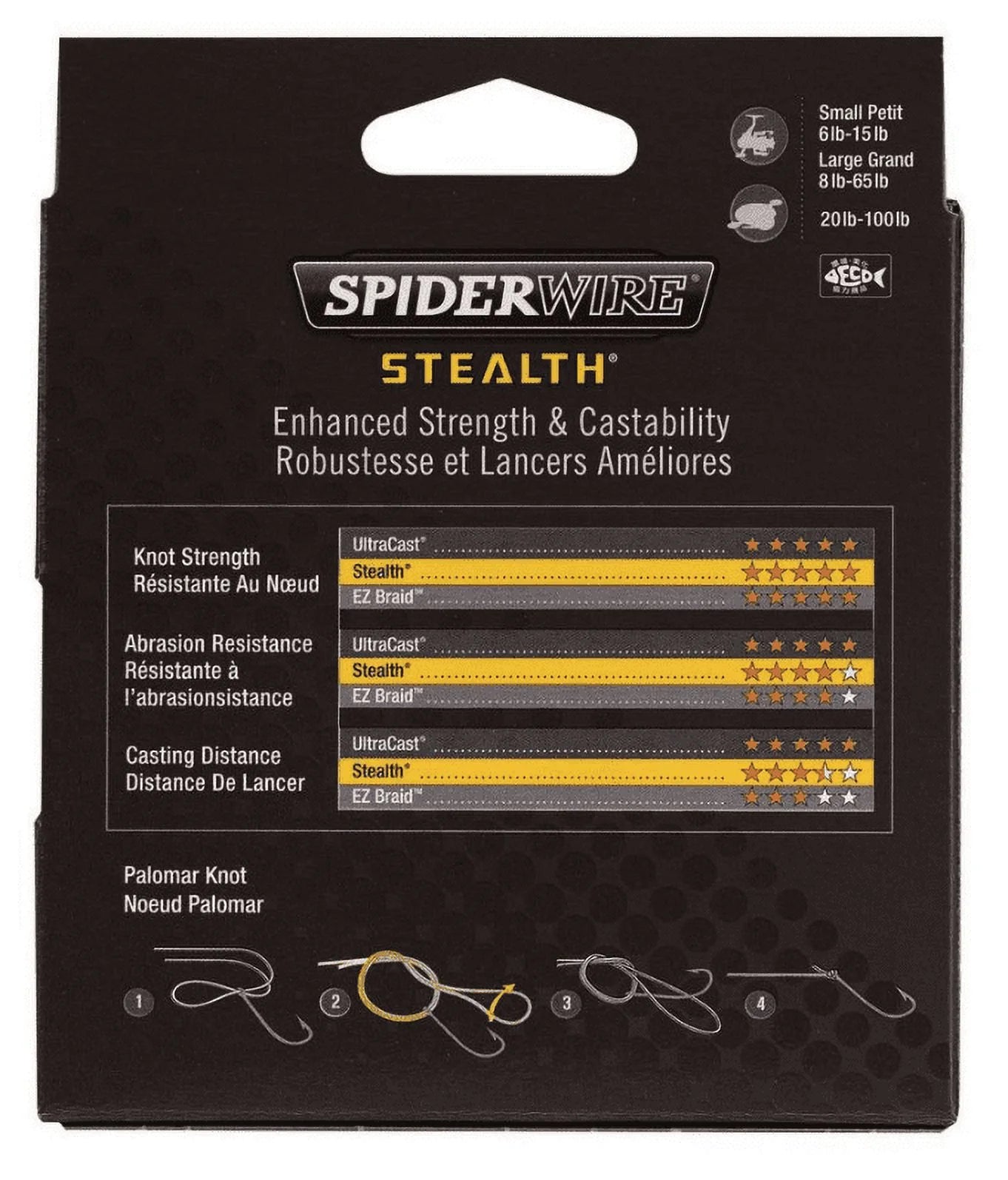 Hi-Vis Yellow 50lb Fishing Line W575