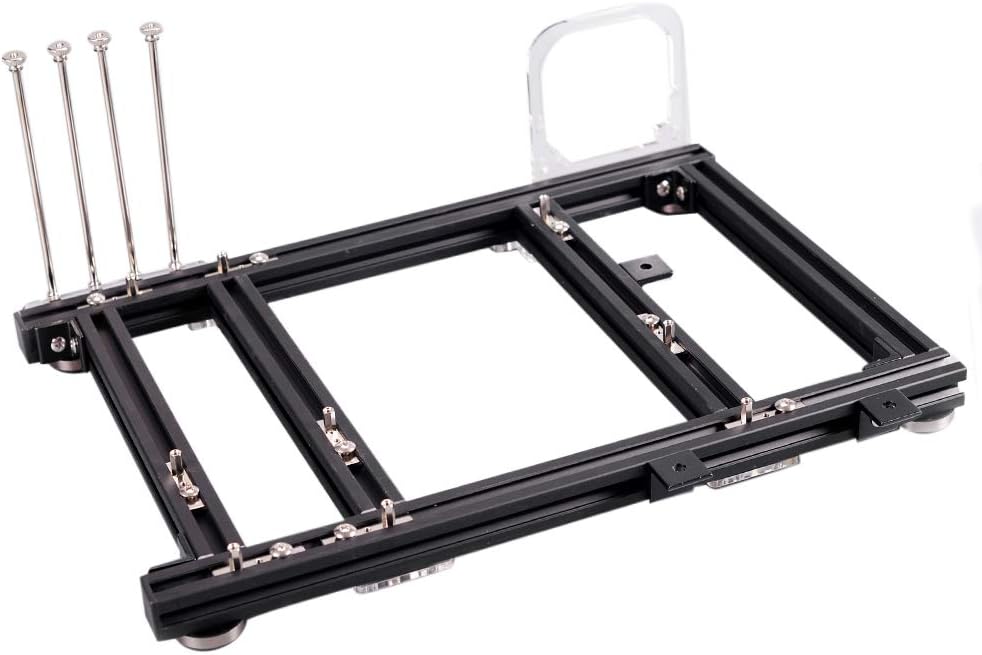 Black Aluminum Open Air PC Test Bench Pack of 2 T219271