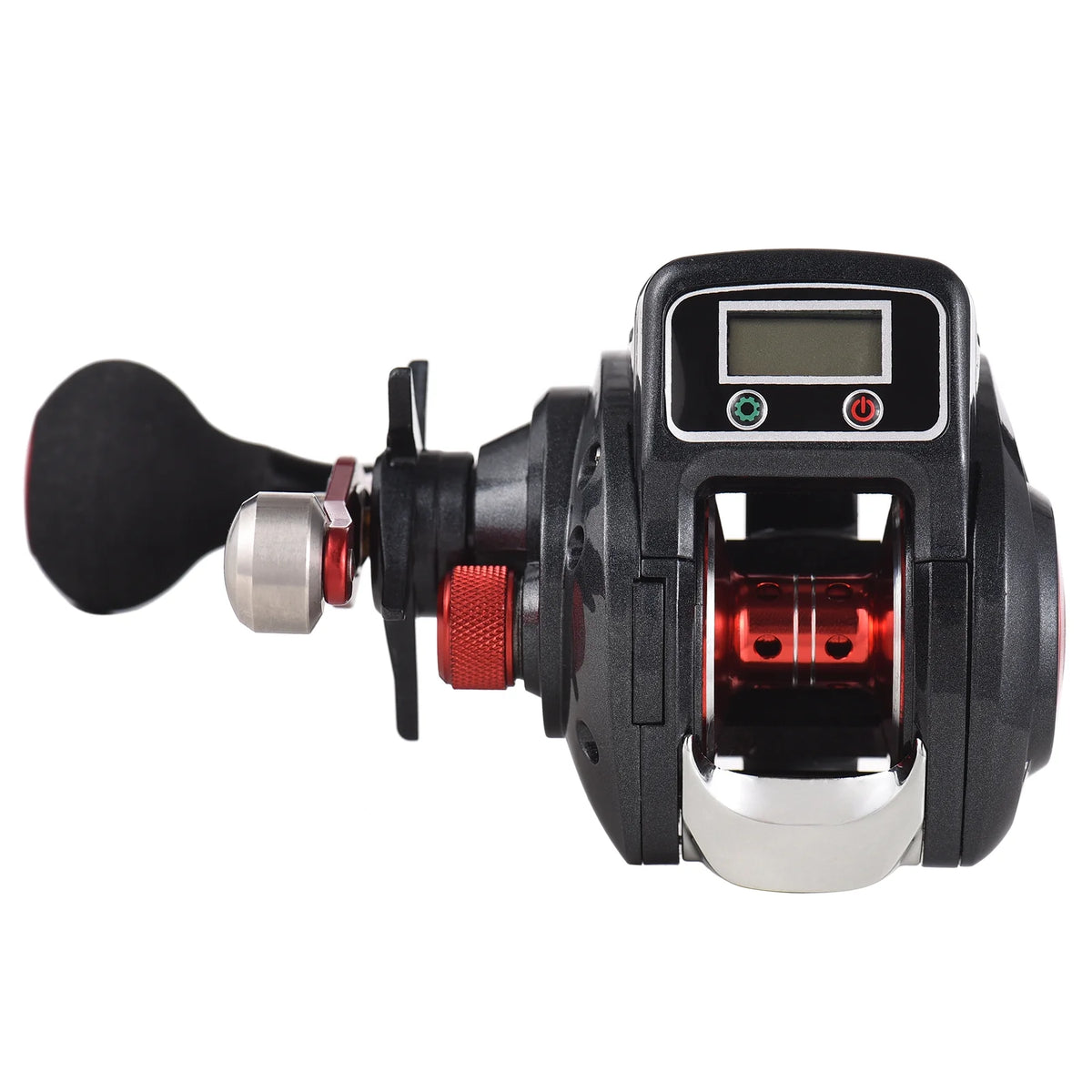 Fishing Reel Line Counter Reel 16+1 Ball Bearings Ice Fishing Reel 6.3:1 Gear Ratio V41726