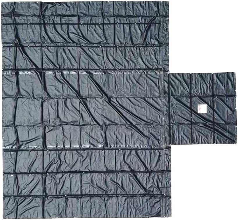 Black Combination Lumber Tarp 24x27 (8' Drop) X212290