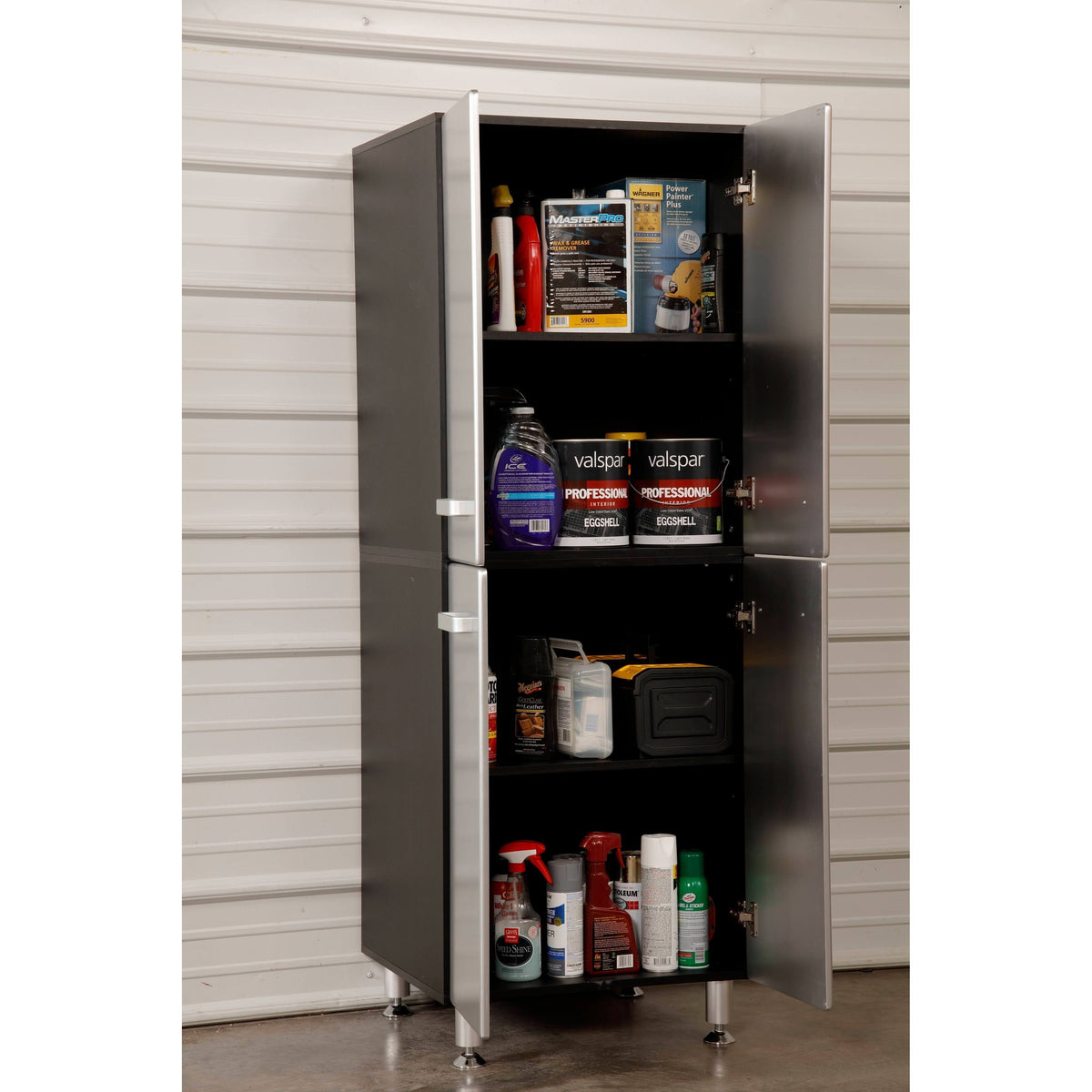 Four Door Garage Storage Cabinet V18233