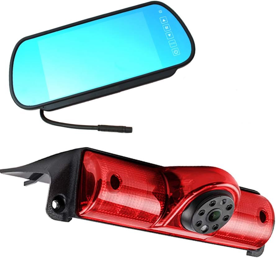 Third Brake Light Camera with Monitor for GMC Savana Cargo Van 1500 2500/3500 2003-2019 B486609