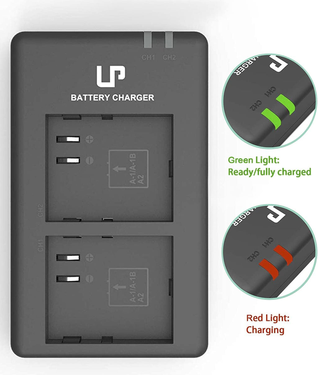 2-Pack 7.2V 3660mAh Li-ion Rechargeable Batteries with Dual Charger Station V944889