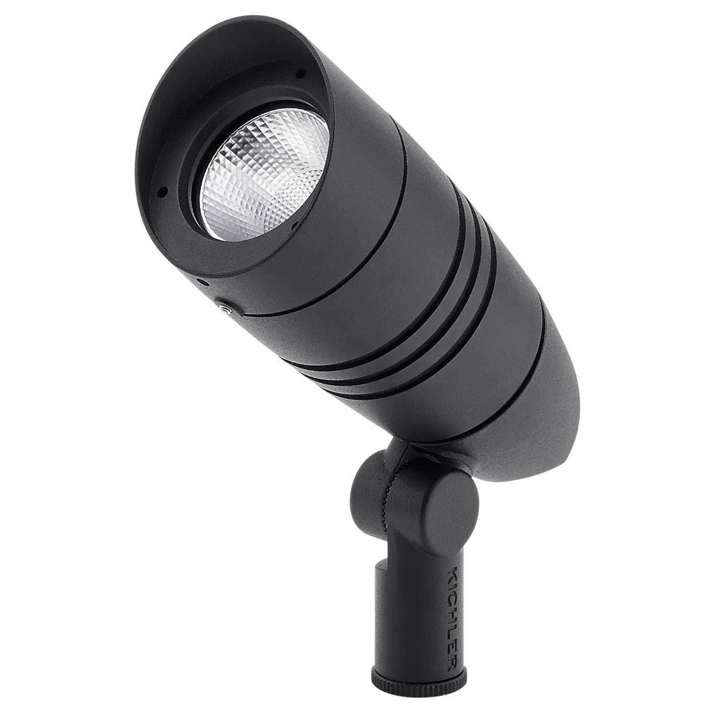 Textured Black LED Landscape Accent Light A5418