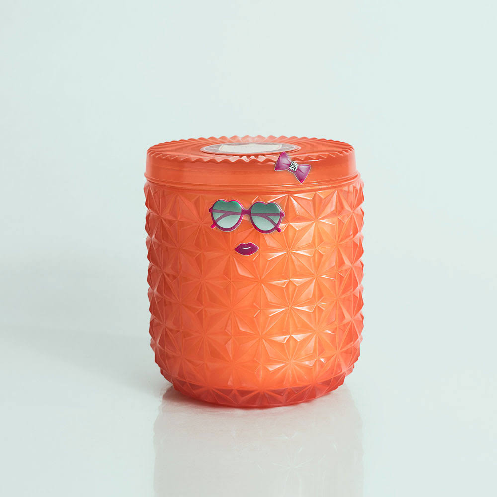 Pomegranate Citrus Jumbo Faceted Jar Candle, 30 oz V220275