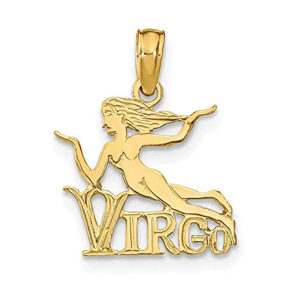 10K Yellow Gold Virgo Charm R986143