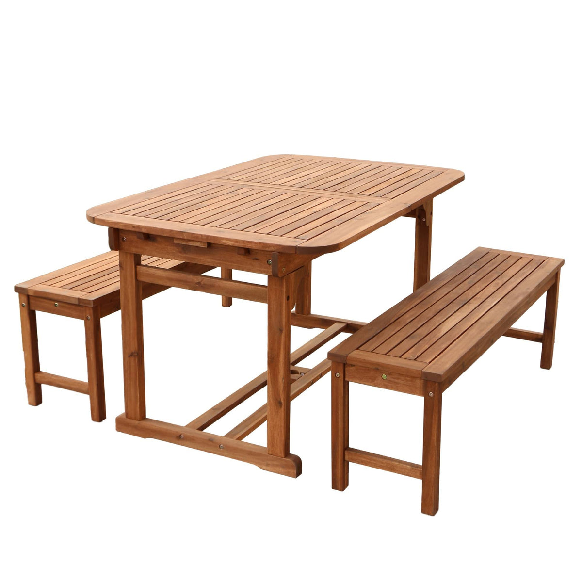 3-Piece Acacia Patio Dining Set X91176