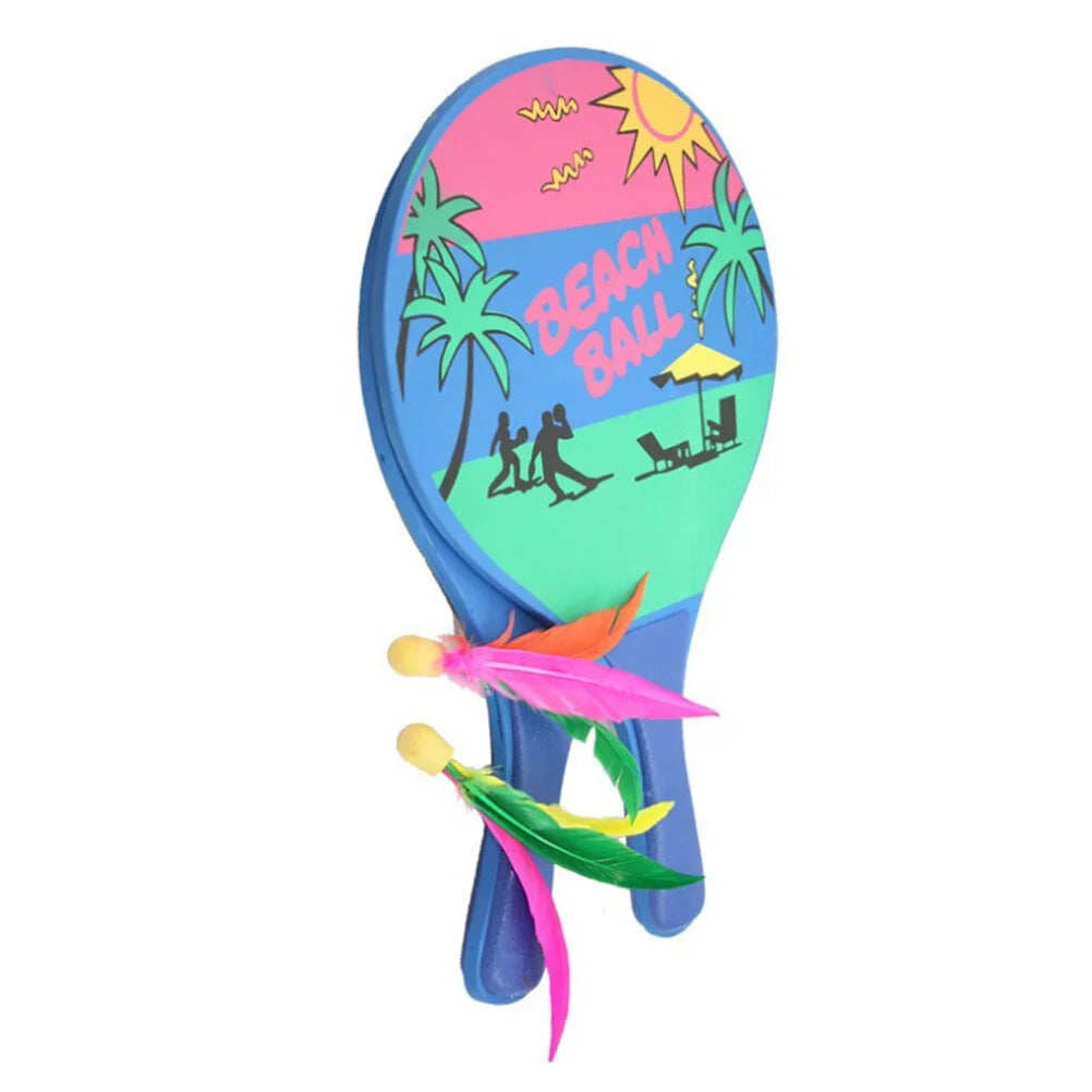Beach Paddle Ball Game Racquet Set J8564