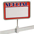 20 Pack Chrome Frame Magnetic Sign Holder 7 x 11 inch F363090