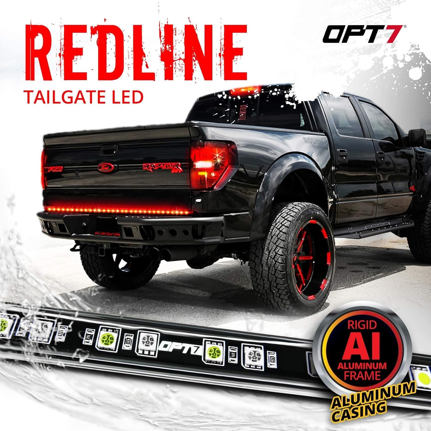 60" Redline LED Tailgate Light Bar T24372