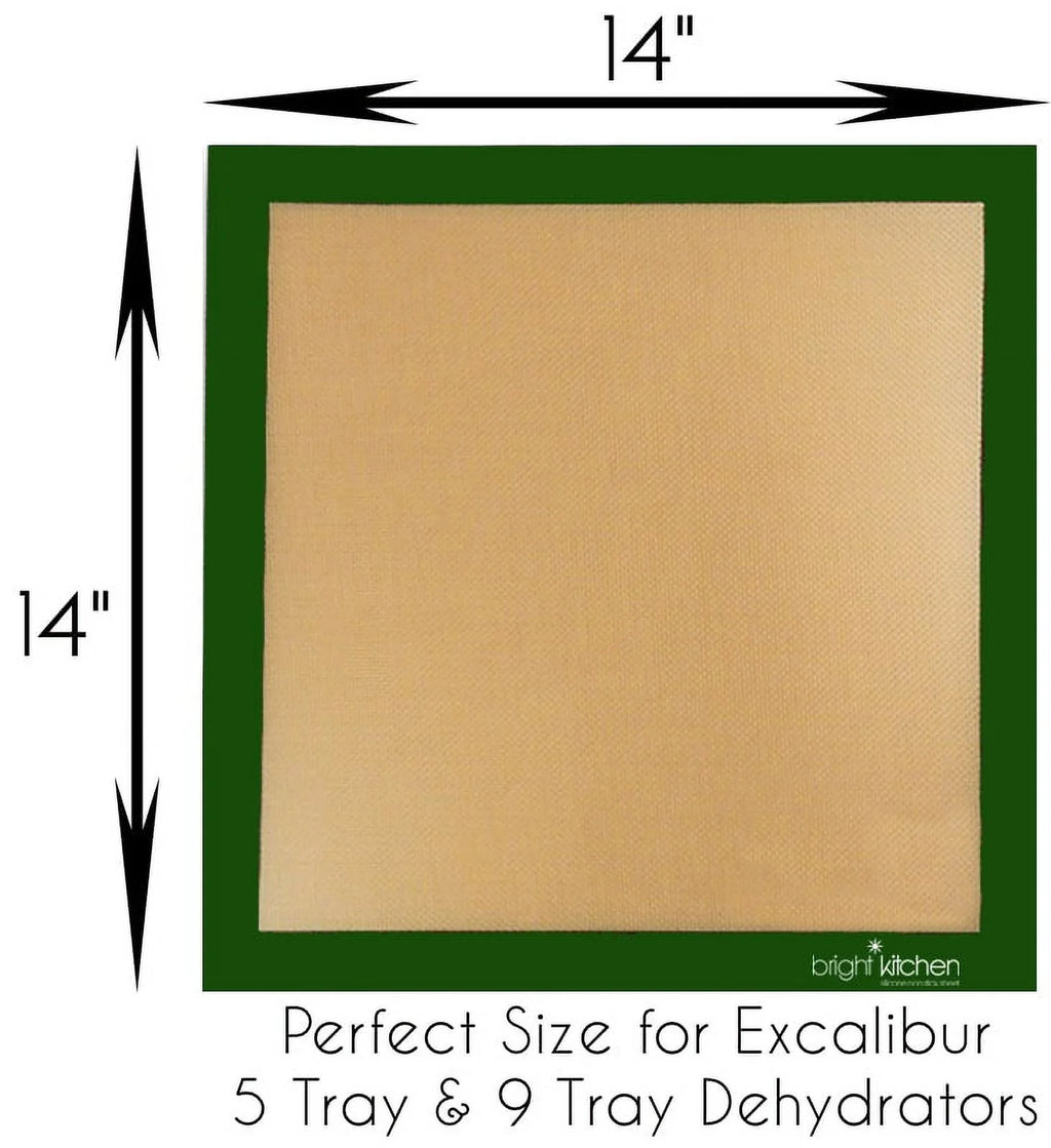 4 X 14" X 14" Non-Stick Fruit Leather Dehydrator Sheet B317