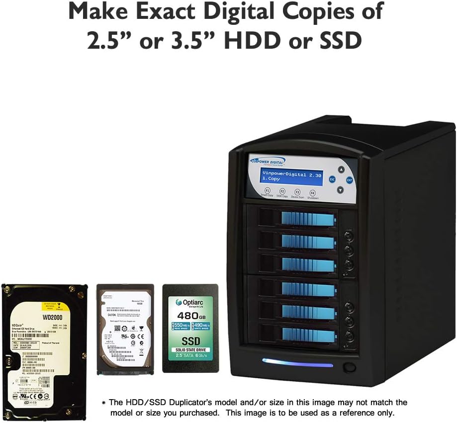 1 to 2 SATA Hard Drive Duplicator M3265