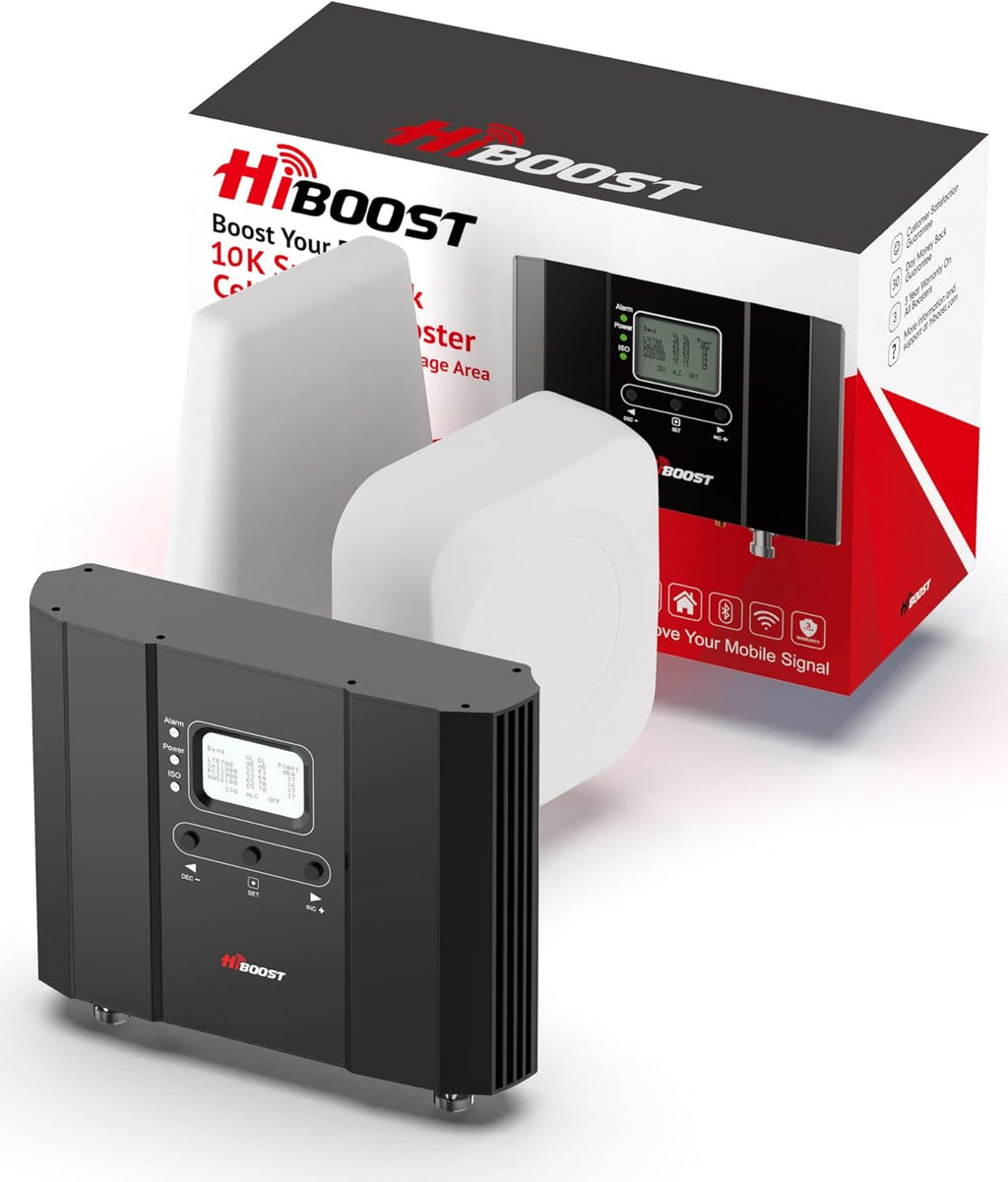 Cell Phone Signal Booster, 4,000 sq ft, 5G 4G LTE P779476