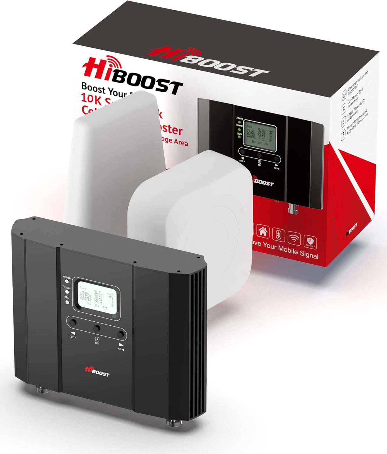 Cell Phone Signal Booster, 4,000 sq ft, 5G 4G LTE P779476