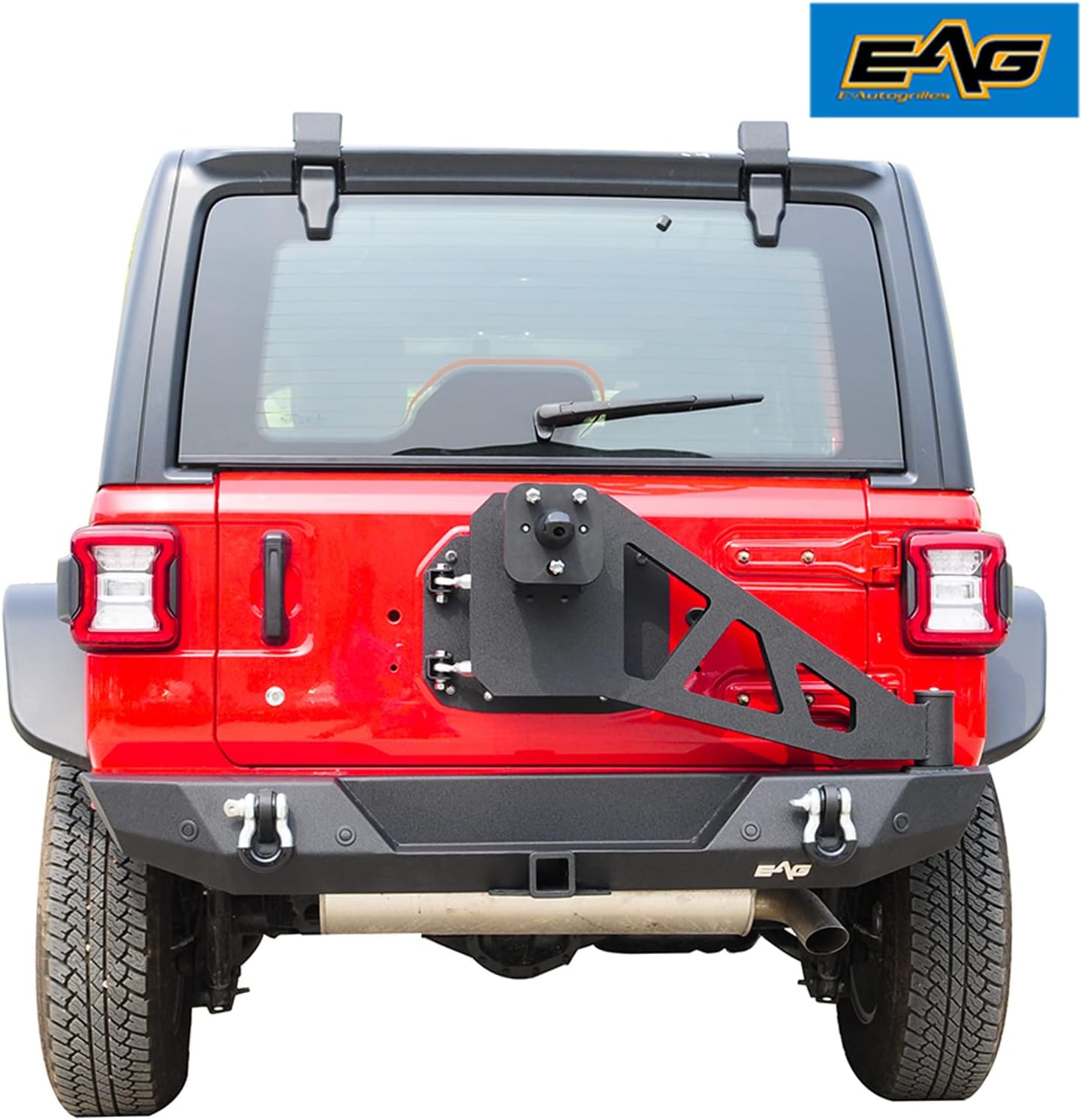 Rock Crawler Front Bumper with Tire Carrier Combo for Wrangler JL Z91205