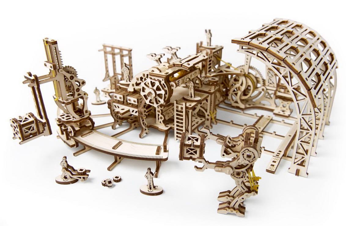 Robot Factory Mechanical Model Kit W93438
