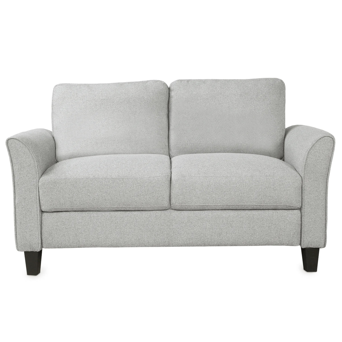 Light Gray Armrest Sofa Loveseat Chair 3-Seat Sofa P2958