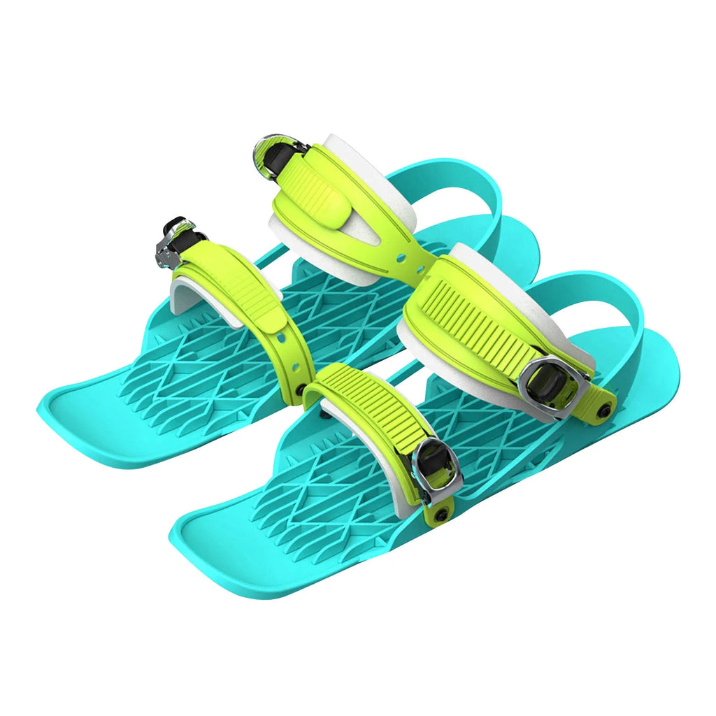 Mini Short Ski Skates Attach to Skis Boots T597