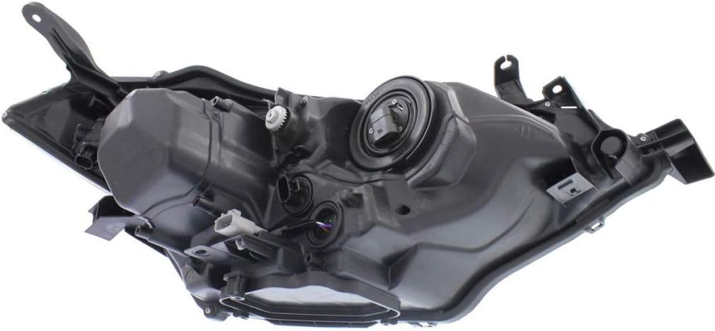 Headlight Assembly for Toyota Corolla 2014 2015 2016 Passenger Side Black Housing H960