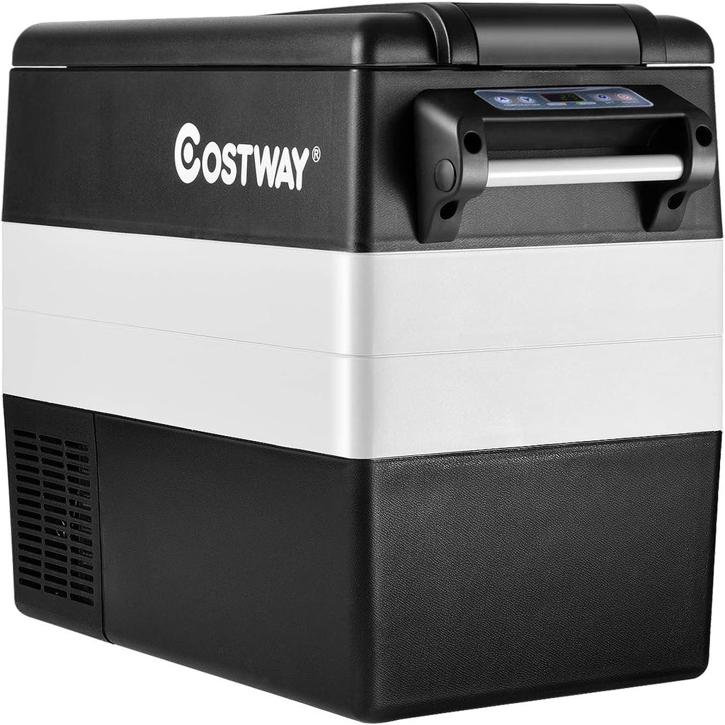 55-Quart Portable Compressor Car Refrigerator with LCD Display P782709
