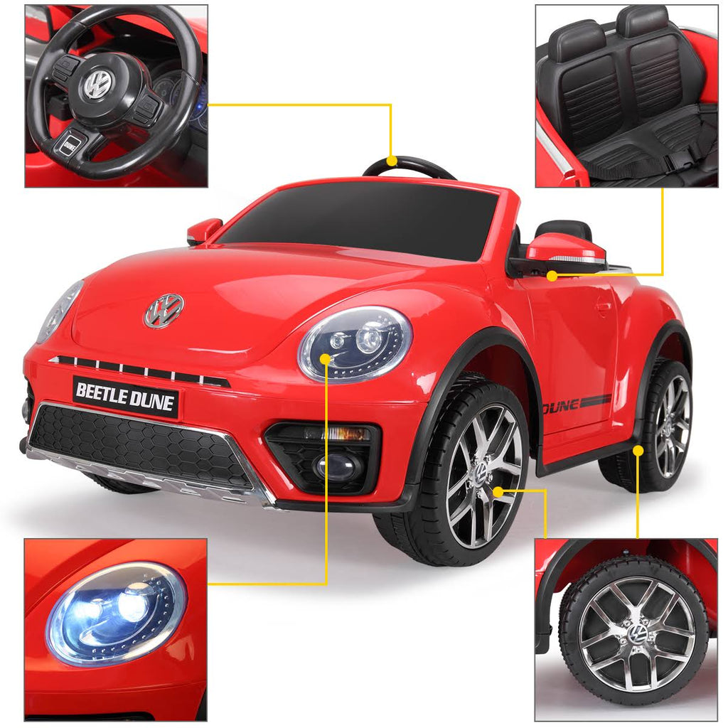 Red 12V Battery Powered Ride on Toy Car with Remote Control T500