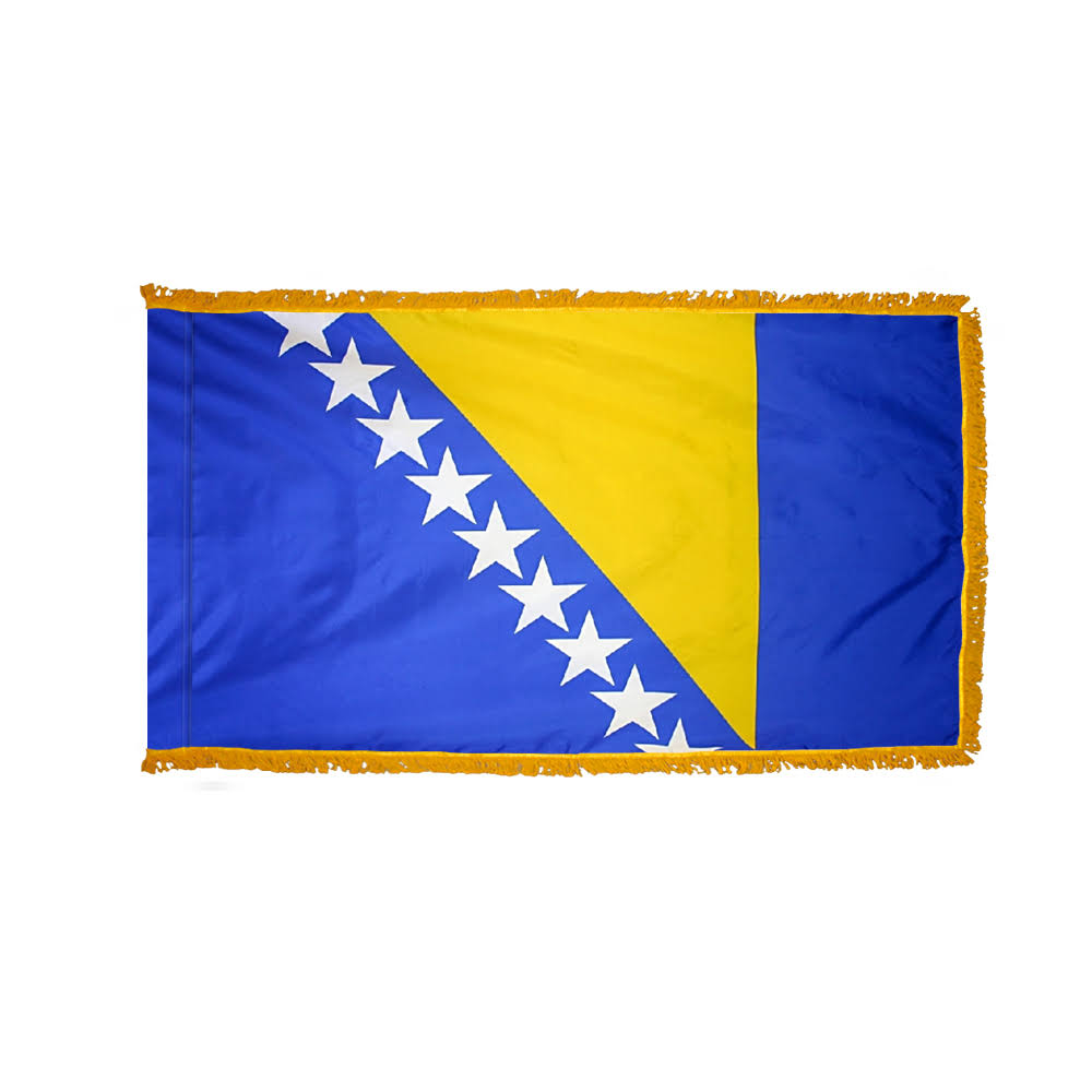 3ft. x 5ft. Bosnia-Herzegovina Flag with Fringe U739191