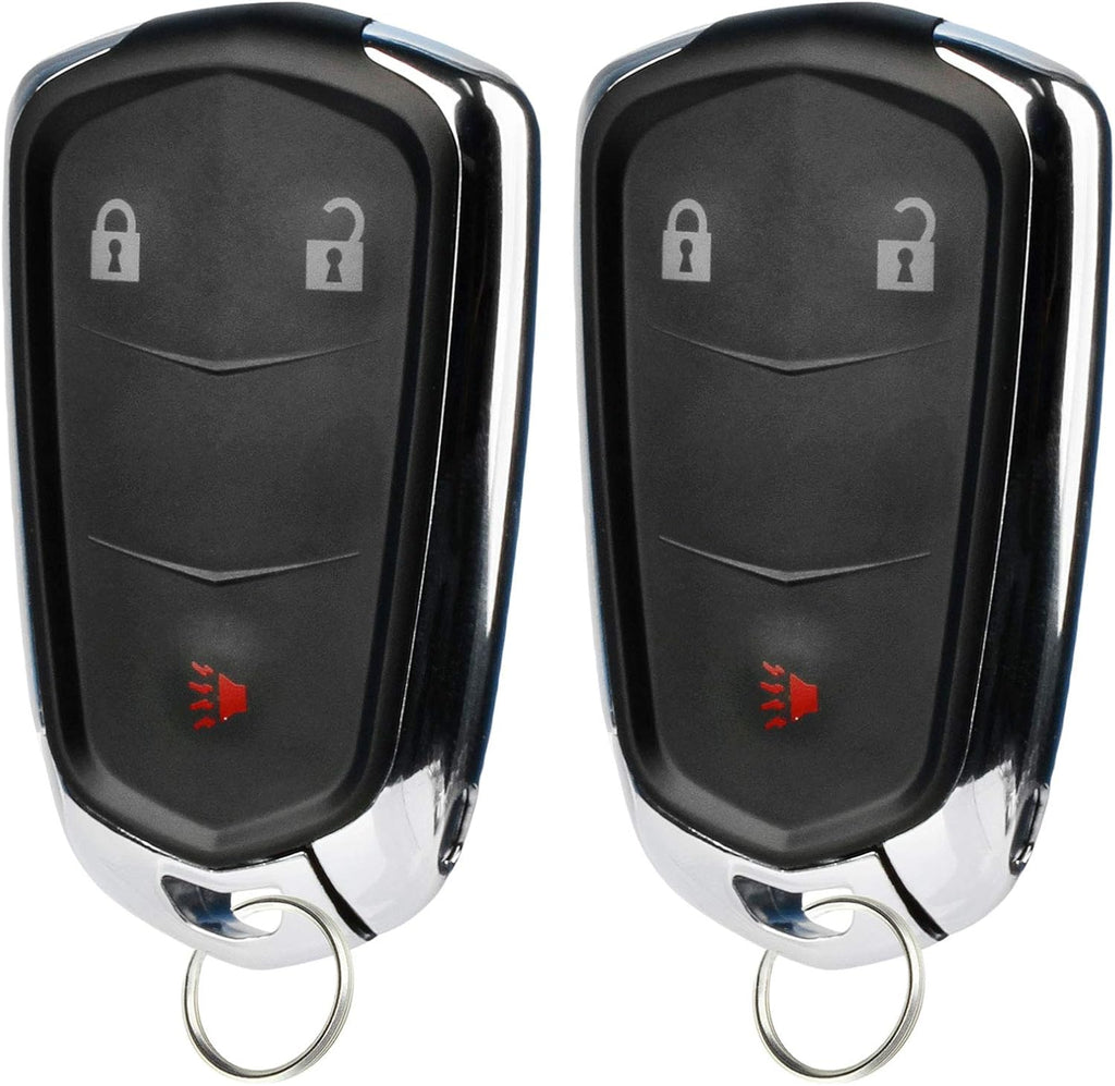Key Fob Keyless Entry Remote Set of 2 for Cadillac SRX F704