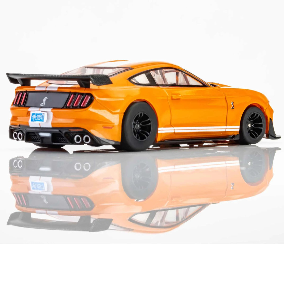 Twister Orange White HO Slot Racing Cars V178