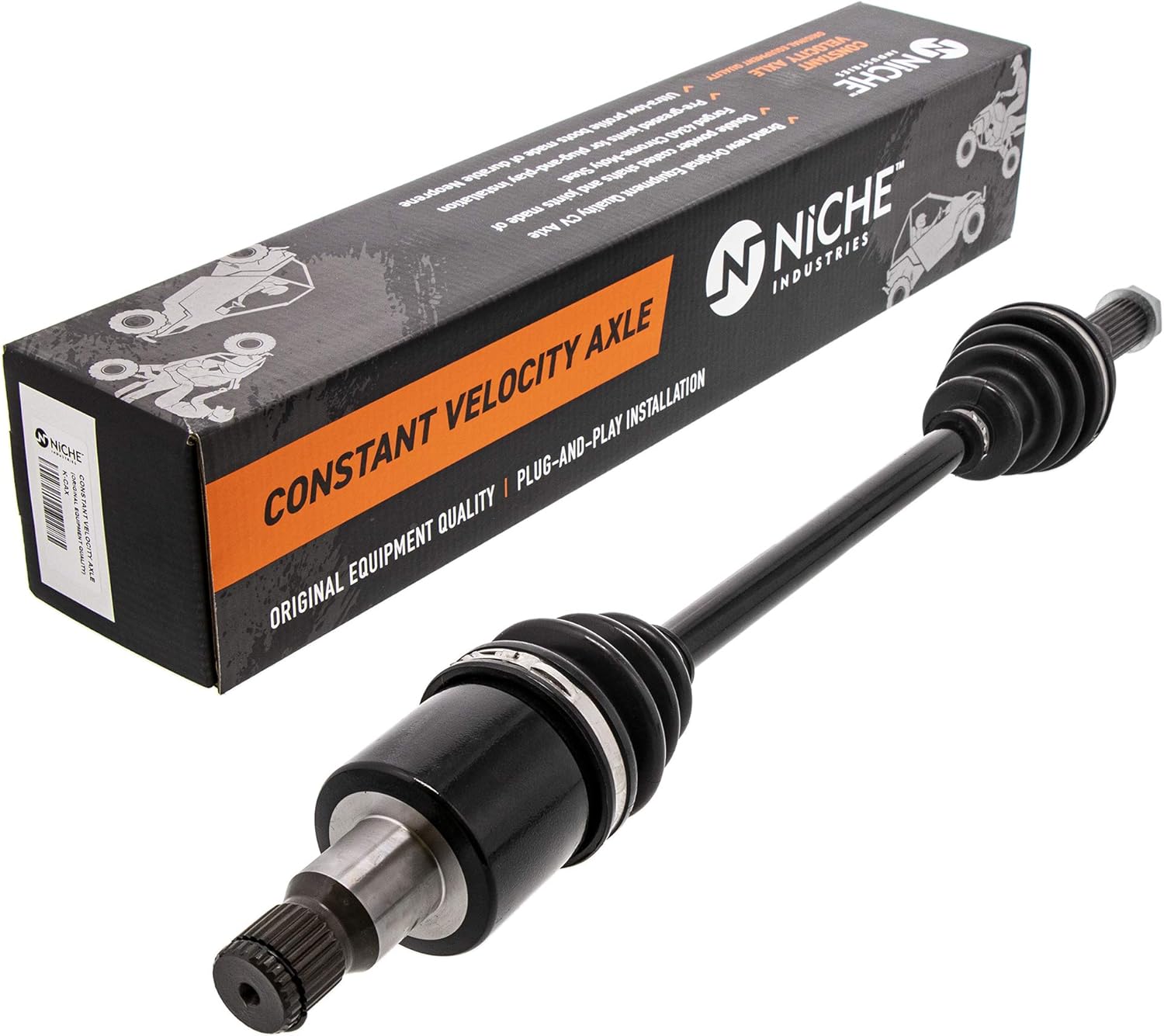 Complete Front and Rear CV Axle Driveshaft Assembly Kit for Polaris RZR 4 / S 800 P417827