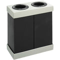 Recycling Center Trash Can, 65.3 gal, Polyethylene R865139
