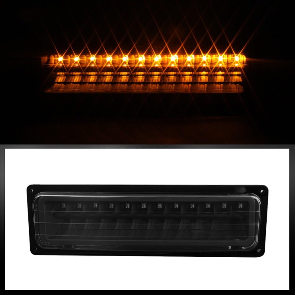 Headlights with Corner and LED Bumper Light for Chevy Silverado C10 Suburban GMC Sierra I436