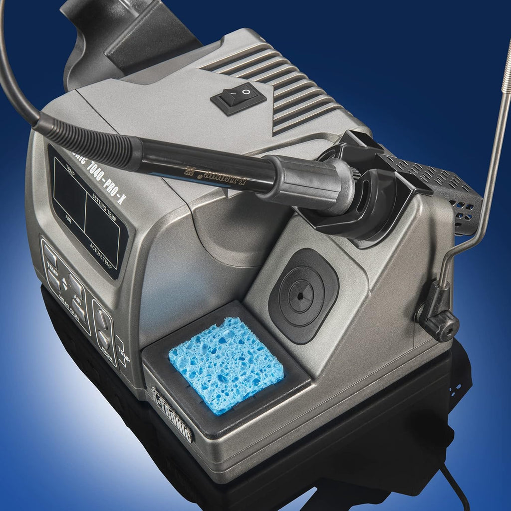 775 Watt Hot Air Rework & Soldering Iron Station with Digital Temp Controls Q49053