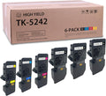 6 Pack Toner Cartridge for Kyocera ECOSYS P5026cdn P5026cdw M5526cdn M5526cdw Series Printer Z664693