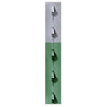 Green Studded T-Post, Pack of 5 C210