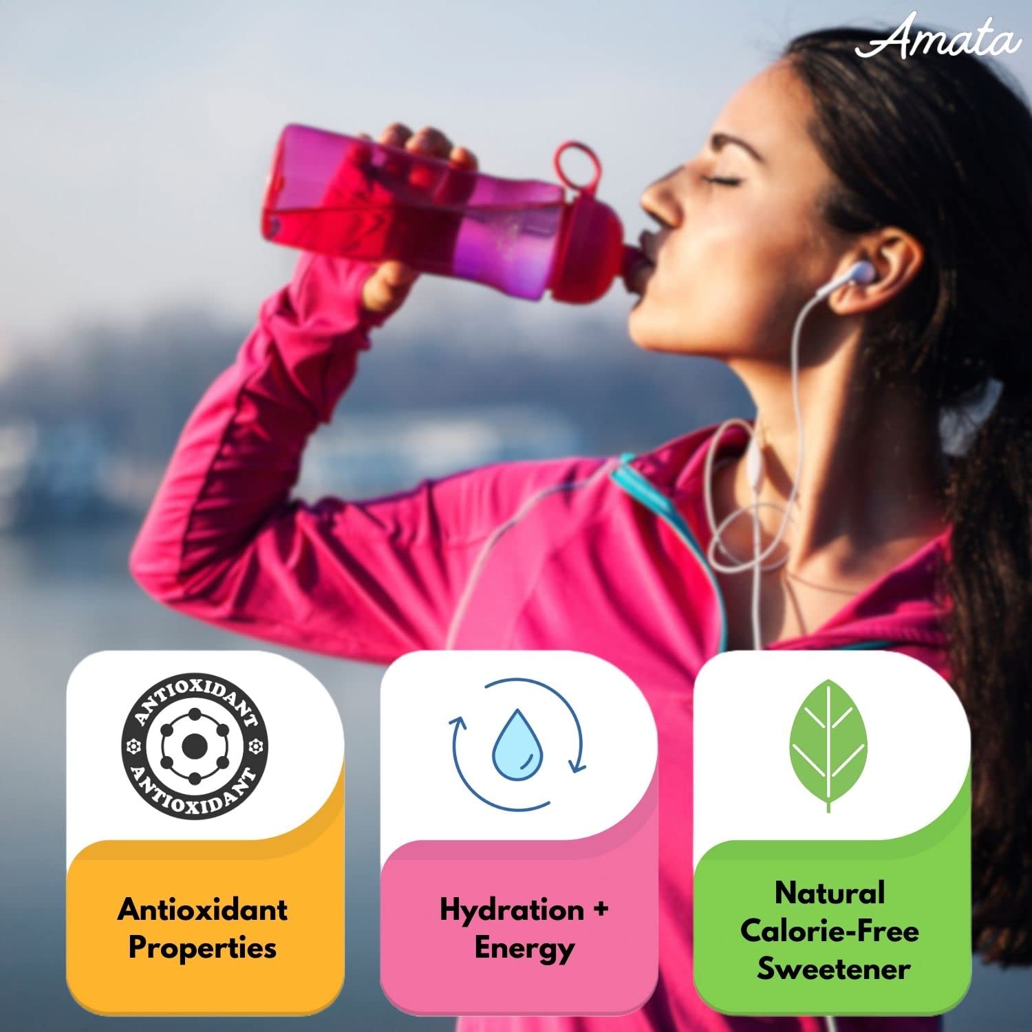 Liquid Hydration Sweetened with Organic Monk Fruit & Stevia, Zero Calories, Low Carb, No Sugar, Vegan, Classic Variety (80 Servings, Pack of 4) C733457